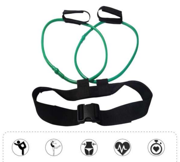 Nastaviteľný fitness popruh – latexová pomôcka na formovanie postavy
